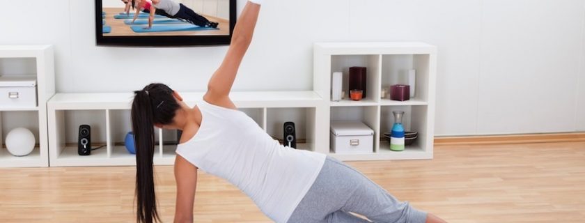 Como fazer exercício sem sair de casa