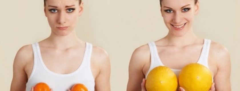 Alimentos para aumentar os seios