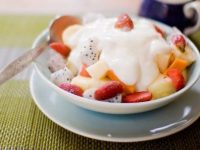 Dieta de iogurte e frutas