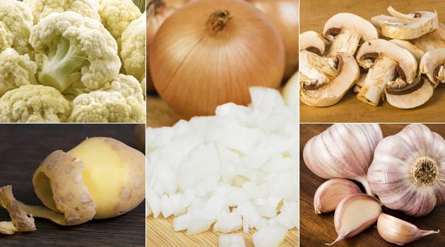 Vegetais brancos Por que devemos consumi-los regularmente