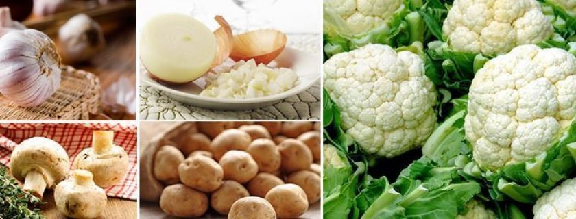 Vegetais brancos: Razões pelas quais devemos consumir