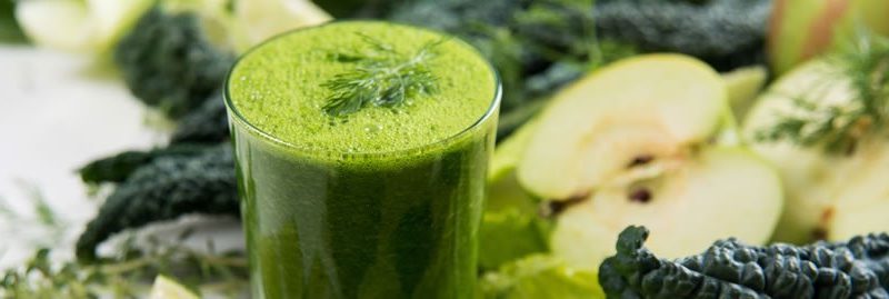 Suco verde para reduzir o colesterol alto