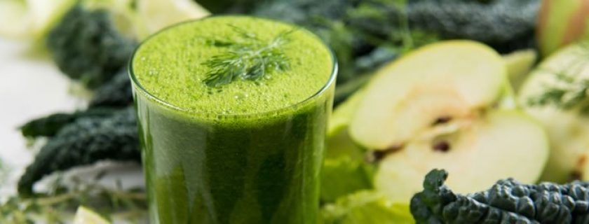 Suco verde para reduzir o colesterol alto