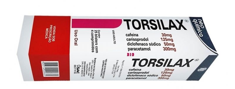 Bula e indicações de uso do medicamento Torsilax que você deve saber