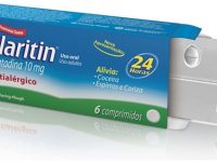 Anti-histamínico Loratadina para rinite alérgica