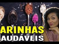 5 tipos de farinhas saudáveis para nossa dieta