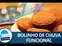 Bolinho de chuva funcional: uma versão saudável e menos calórica