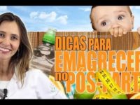 Dicas para emagrecer com saúde após a gravidez