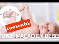 O que fazer para tratar a prisão de ventre do bebê