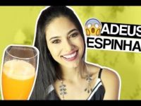 Suco para acabar com a pele oleosa e espinhas naturalmente