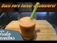 Suco para baixar o colesterol naturalmente