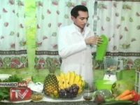 Suco para prevenir e controlar a hipertensão arterial